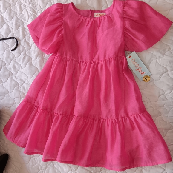 pink dress for girl size 4T, Carter's brand - Picture 5 of 6